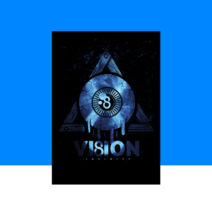 T-Shirt-Design von CleoKelin für Infinite Vision Clothing | Design: #19136077
