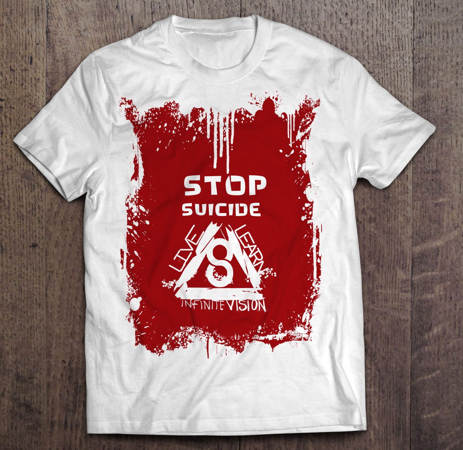T-Shirt-Design von creative gravity für Infinite Vision Clothing | Design #19062724