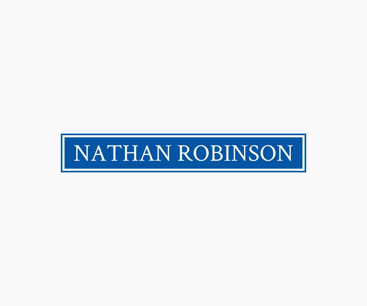 Logo Design by B8 for Nathan Robinson | Design #19028859