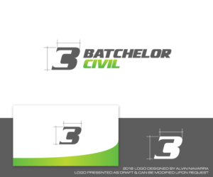 Logo Design by alvinnavarra for batchelor paul civil ltd | Design: #19047042