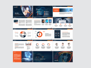 Cybersecurity Start-Up - Numanti | Design de PowerPoint par Nila
