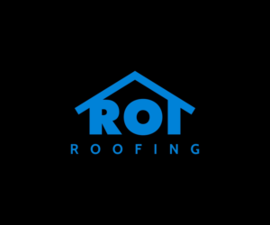 ROI Roofing  See a return while protecting your investment | Logo Design by B8