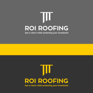 Logo-Design von swimart.design 2 für ROI Roofing and Supply | Design: #19029227