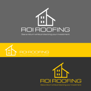 Logo-Design von swimart.design 2 für ROI Roofing and Supply | Design: #19029228