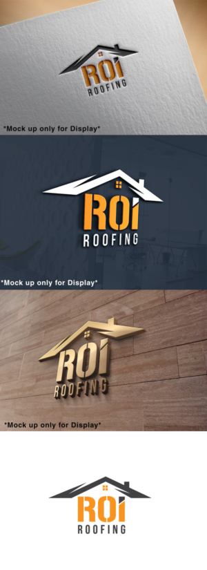 Logo-Design von designmind78 für ROI Roofing and Supply | Design: #19033414