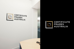 Certificate Frames Australia | Logo Design by Grafactory