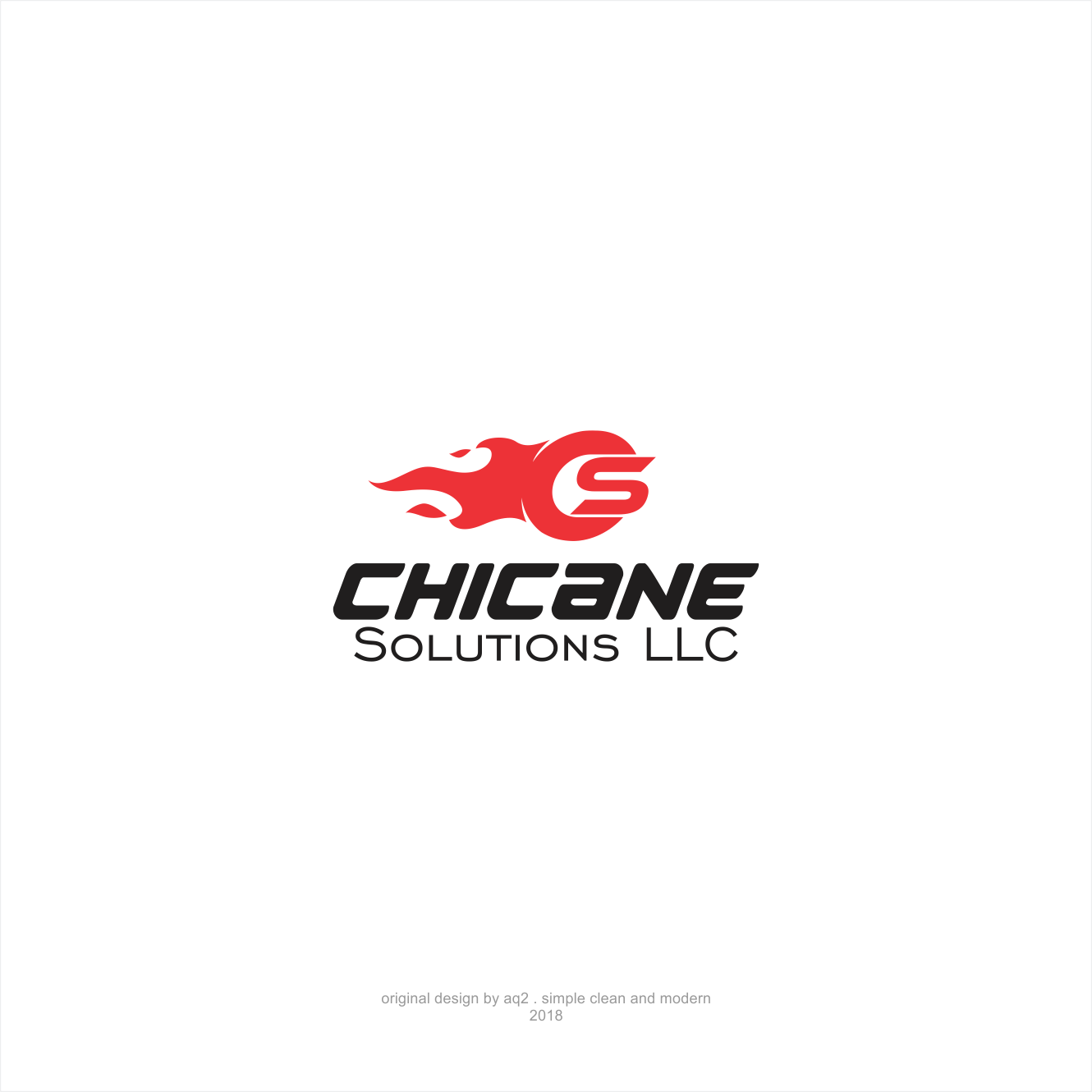 Logo Design by Arham Hidayat for Chicane Solutions LLC | Design #19053313