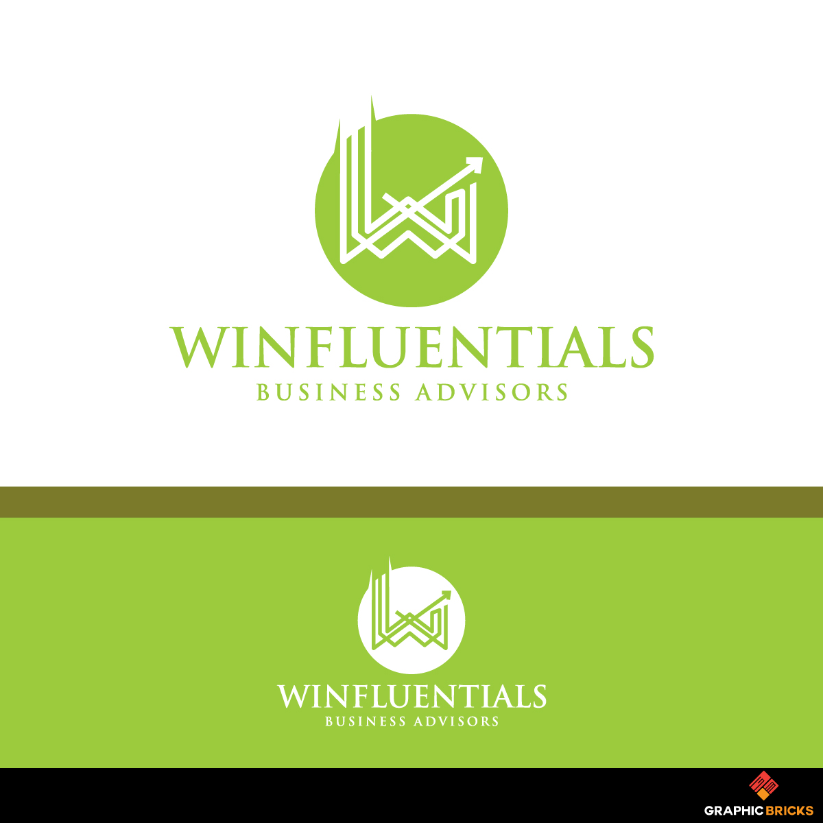Bold, Serious, Business Consultant Logo Design for Winfluentials ...