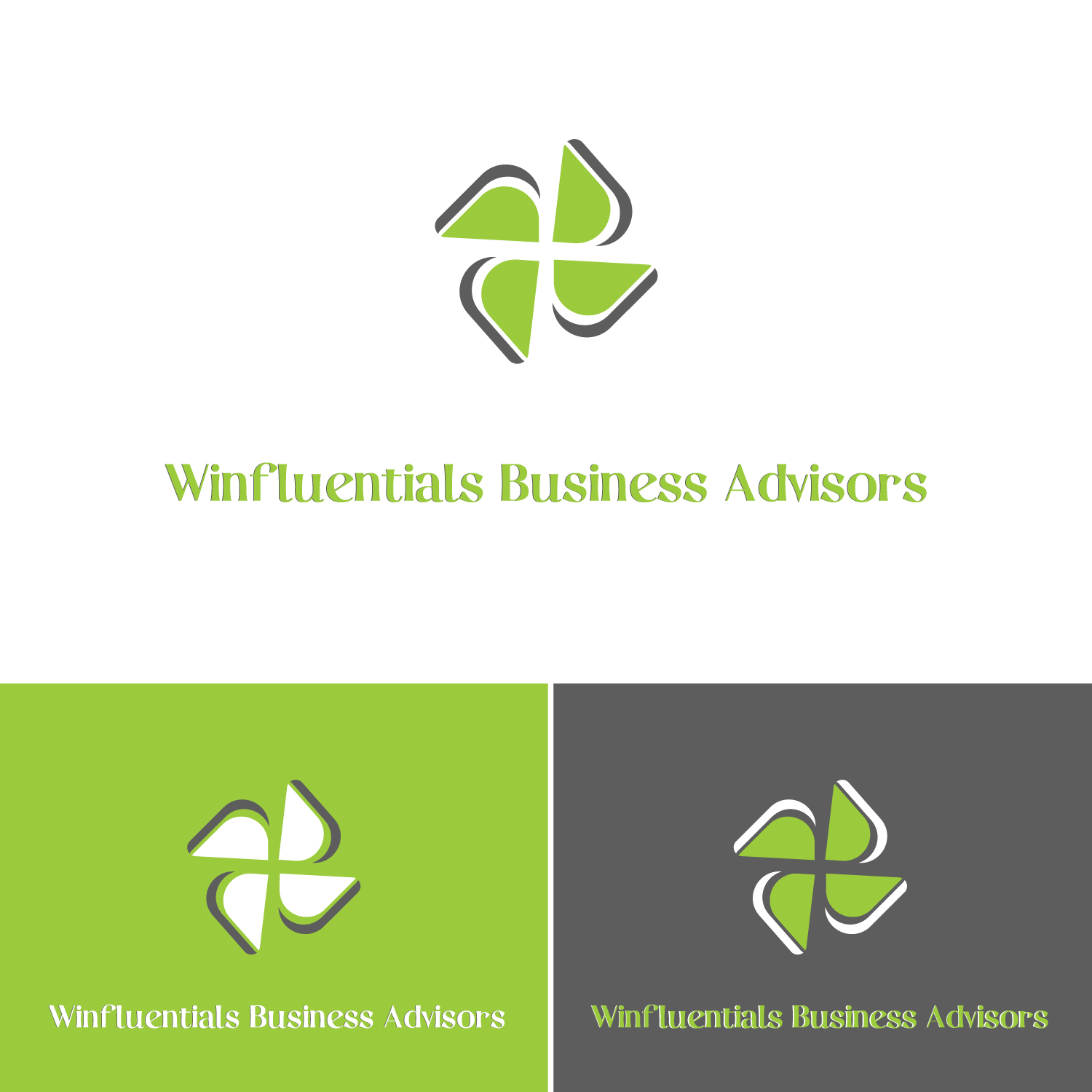 Logo Design by Alpha design for Winfluentials Business Advisors | Design #19052810