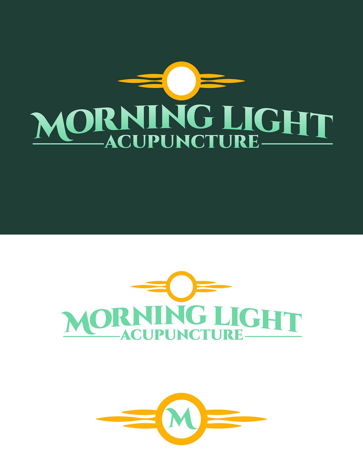 Logo Design by JLAGO for Morning Light Acupuncture | Design #19072223