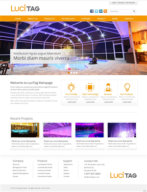 Web Design by pb for this project | Design: #2892678