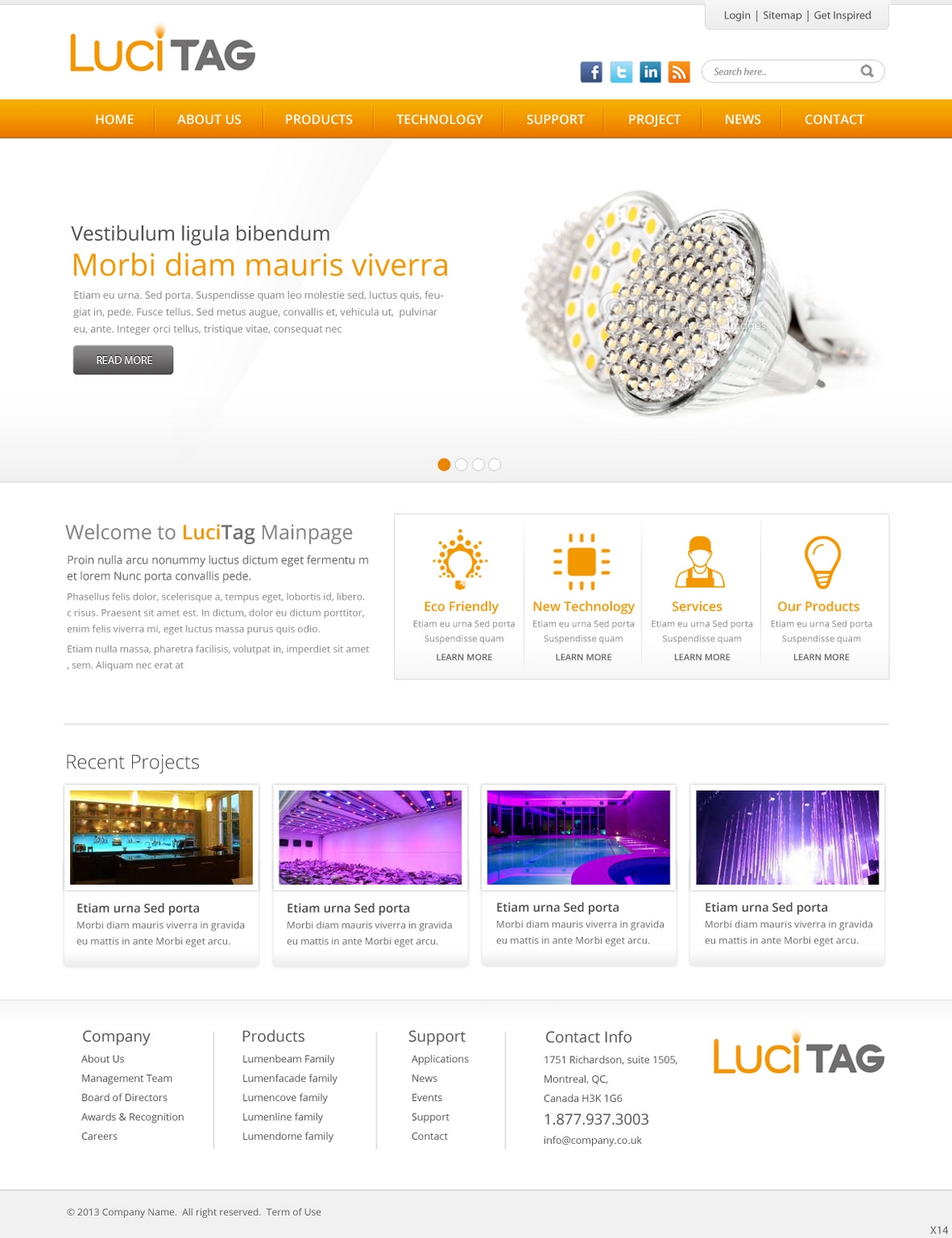 Web Design by pb for this project | Design: #2892680