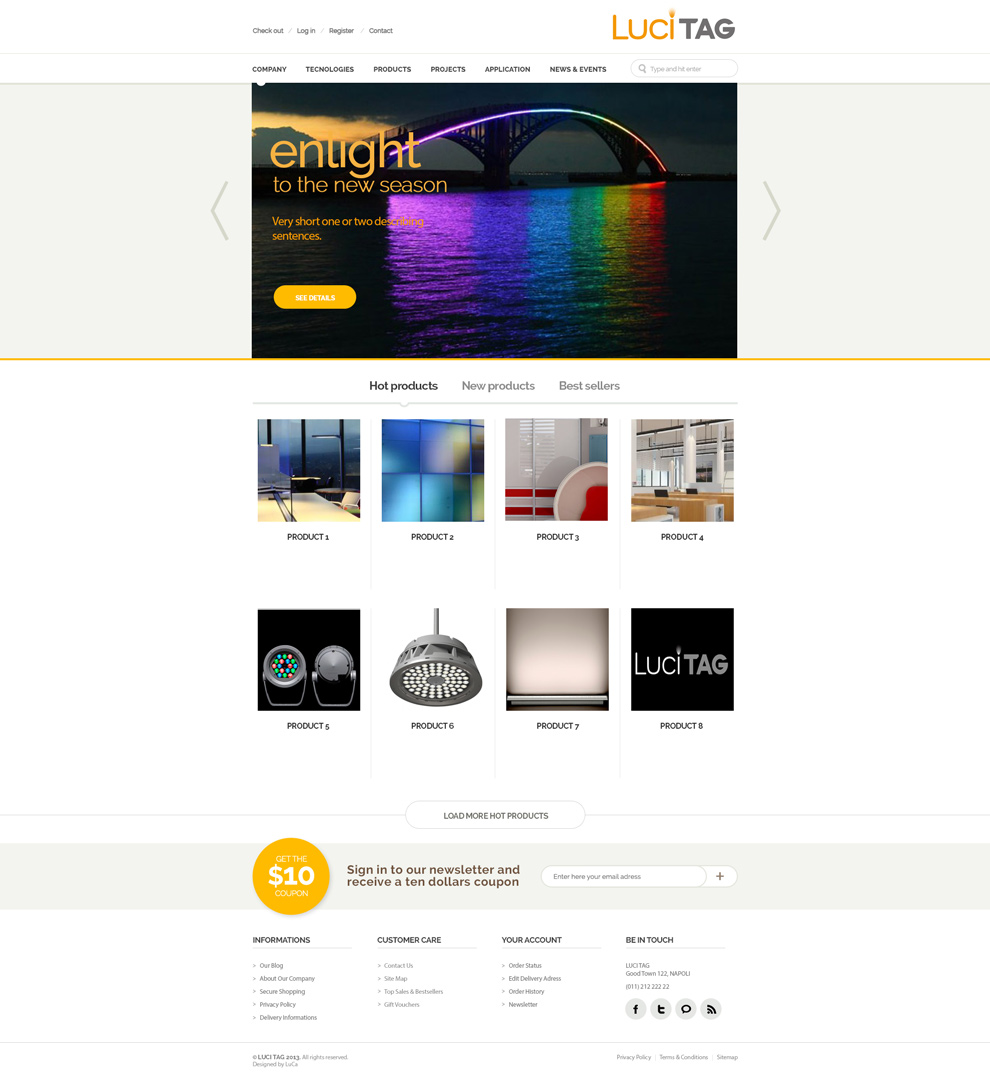 Web-Design von LuCa für dieses Projekt | Design #2907066