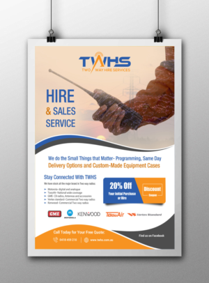 Flyer Design by debdesign for Two Way Hire Services | Design: #19028321