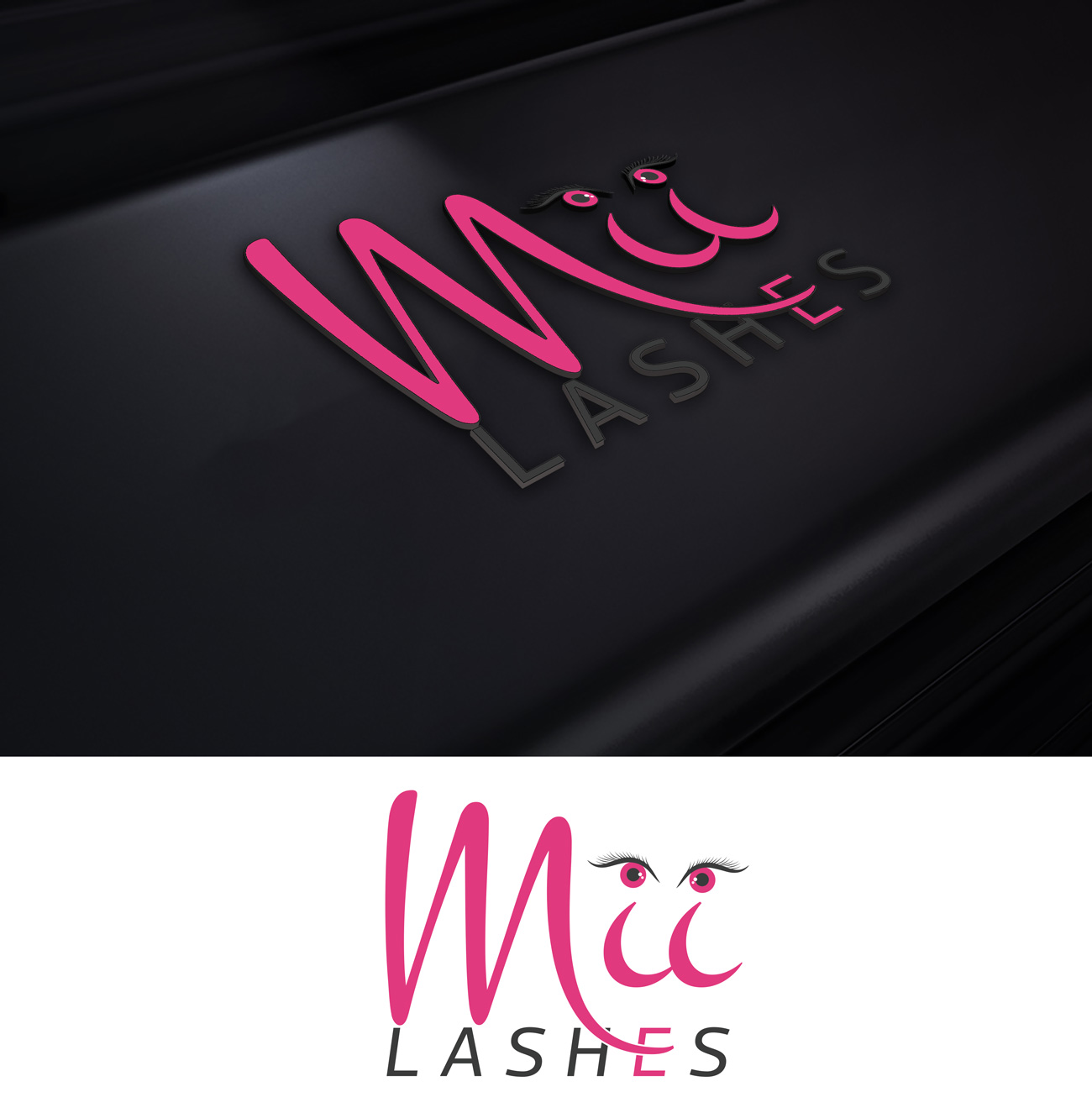 Logo Design by Impressive Solutions for Mii Lashes | Design #19028987