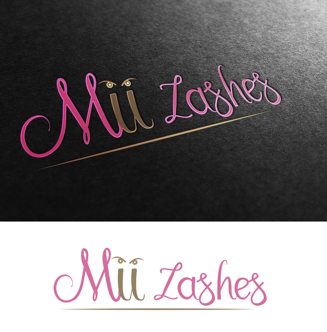 Logo Design by Impressive Solutions for Mii Lashes | Design #19028990