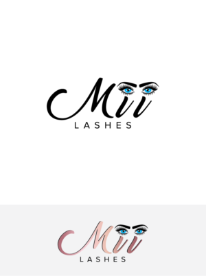 Logo-Design von Wild Geek für Mii Lashes | Design: #19028245