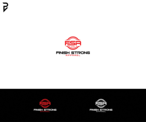 Logo Design by poisonvectors for Finish Strong Apparel | Design #19031208
