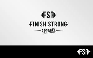 Logo Design by Grafactory for Finish Strong Apparel | Design: #19033158
