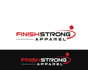 Logo Design by Atec for Finish Strong Apparel | Design: #19044394