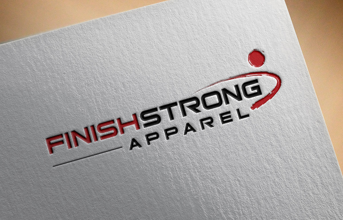 Diseño de Logo por Atec para Finish Strong Apparel | Diseño #19044402