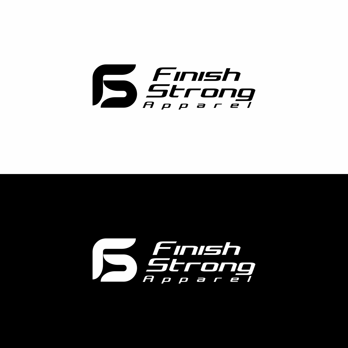 Logo Design by Kreative Fingers for Finish Strong Apparel | Design: #19036460