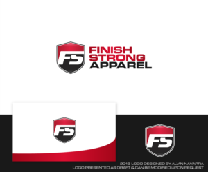 Logo Design by alvinnavarra for Finish Strong Apparel | Design: #19047459