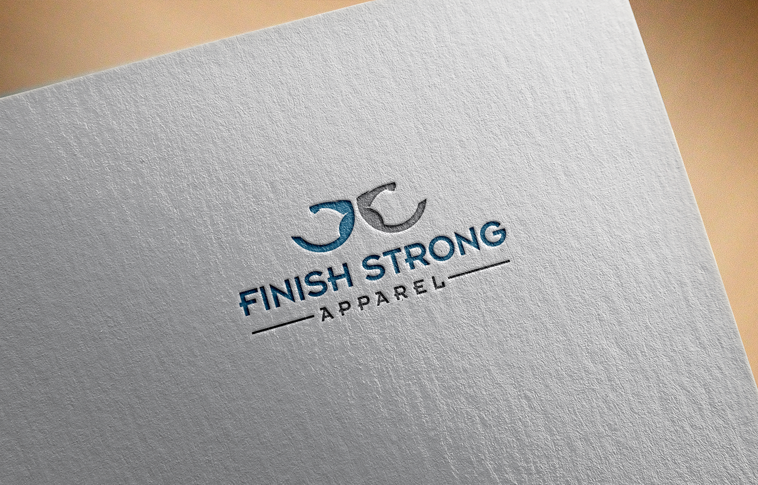 Diseño de Logo por deku para Finish Strong Apparel | Diseño #19064561