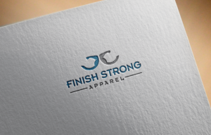 Logo Design by deku for Finish Strong Apparel | Design: #19064561