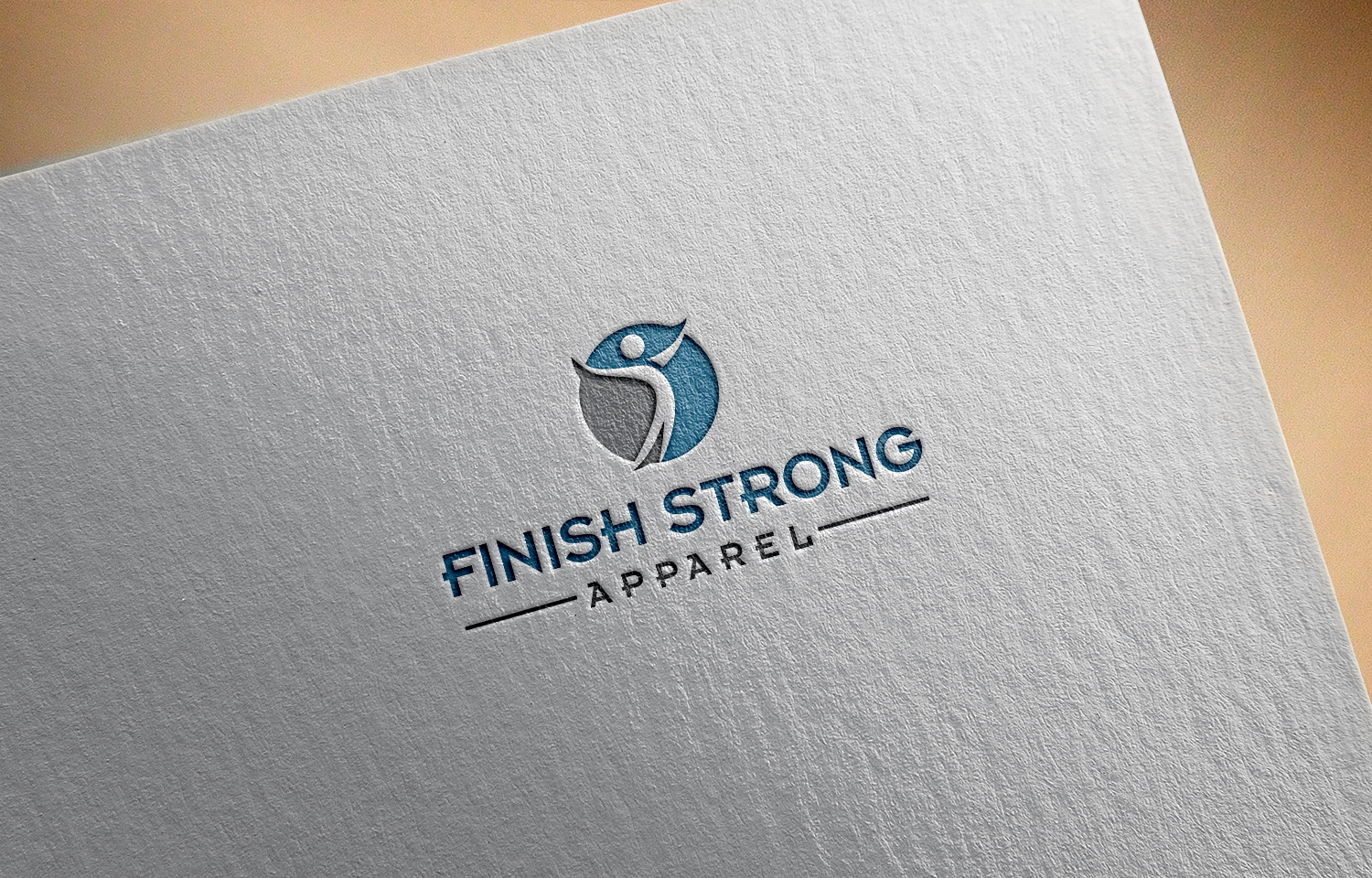 Diseño de Logo por deku para Finish Strong Apparel | Diseño #19064562