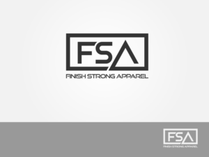 Logo Design by ArtCreative for Finish Strong Apparel | Design: #19072151