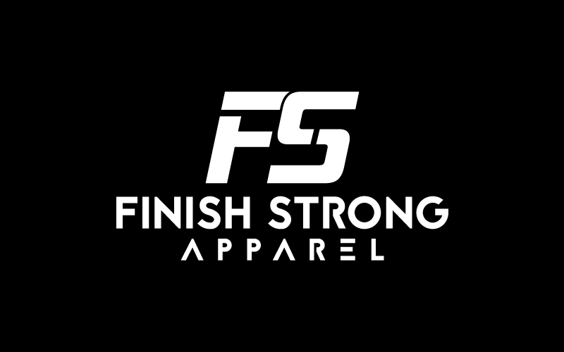 Diseño de Logo por gurudev3 para Finish Strong Apparel | Diseño #19052224