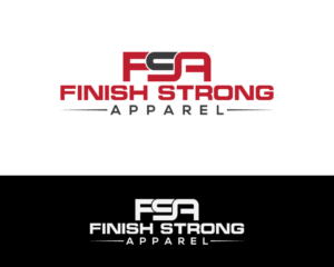 Logo Design by logocreate 3 for Finish Strong Apparel | Design: #19048341