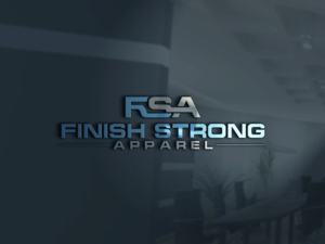 Logo Design by JAFRIN for Finish Strong Apparel | Design: #19029513