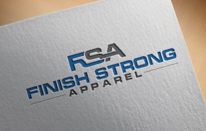 Logo Design by JAFRIN for Finish Strong Apparel | Design: #19029514