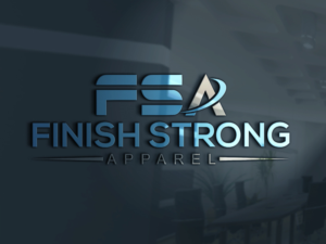 Logo Design by sayma00 for Finish Strong Apparel | Design: #19047251