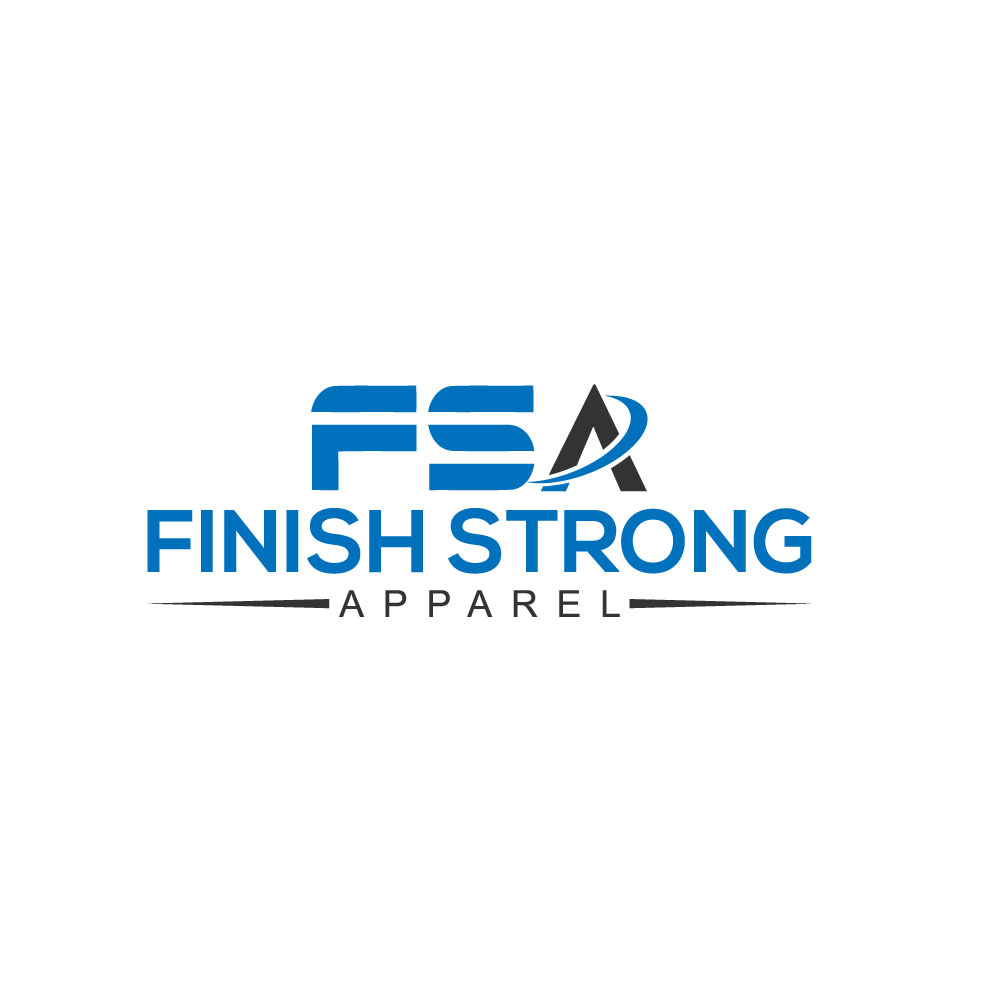 Logo Design by sayma00 for Finish Strong Apparel | Design #19047253