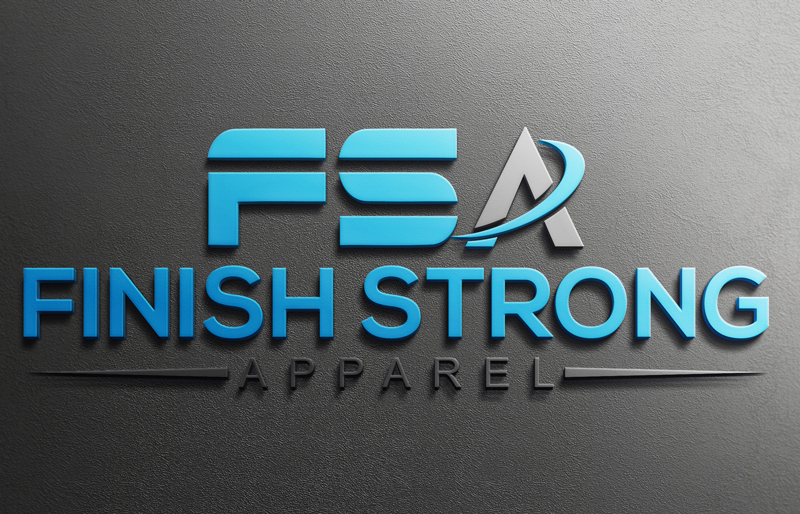 Logo Design by sayma00 for Finish Strong Apparel | Design #19047254