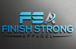 Logo Design by sayma00 for Finish Strong Apparel | Design: #19047254