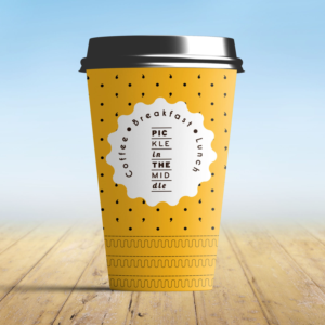 Cup and Mug Design by duanda for Pickle in the Middle | Design: #19067465