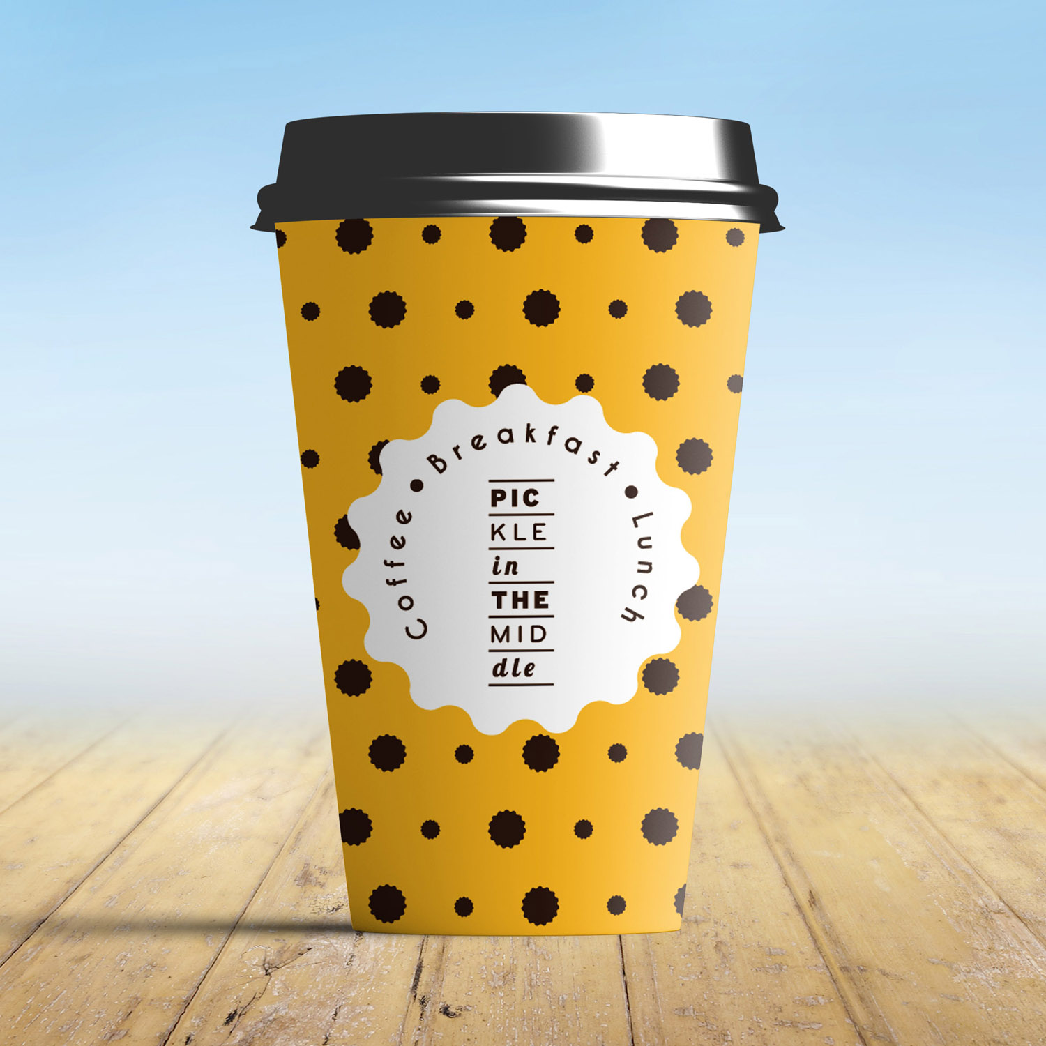 Cup and Mug Design by duanda for Pickle in the Middle | Design #19081541