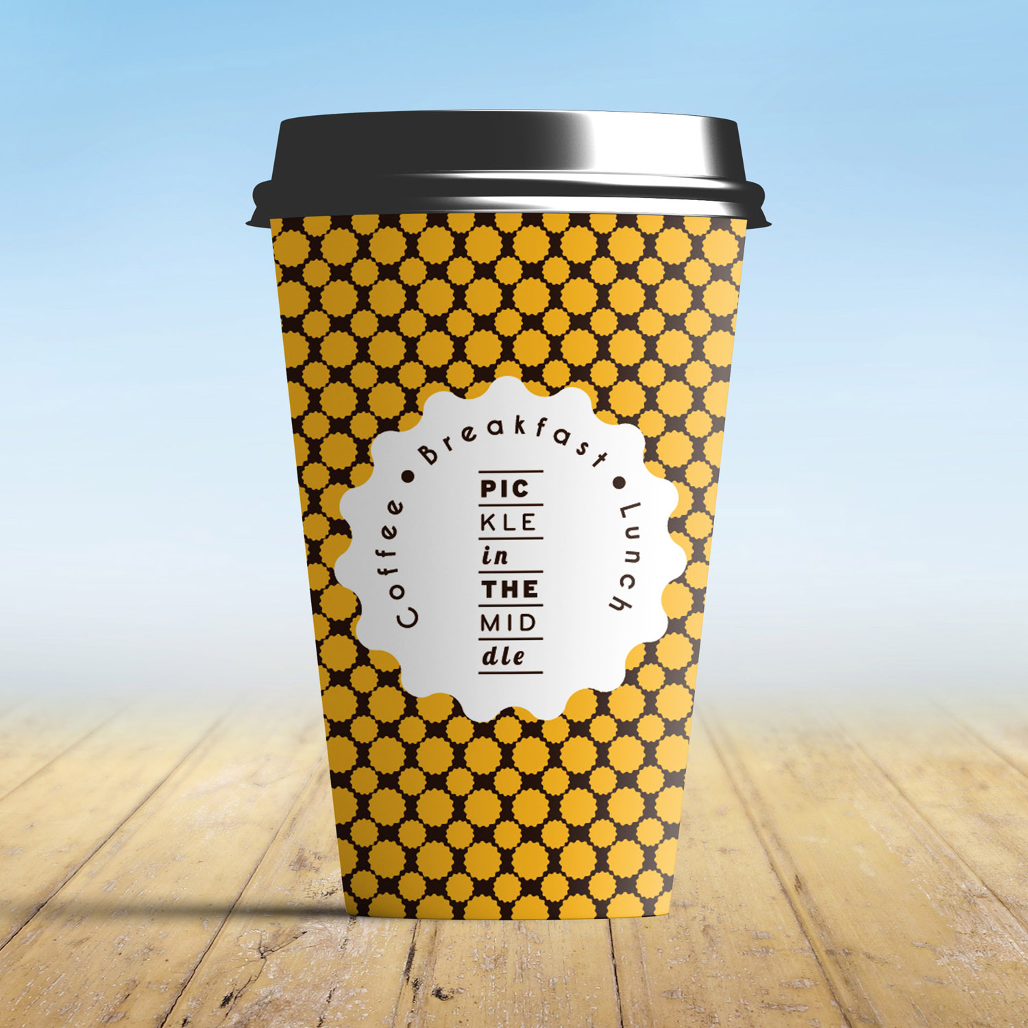 Cup and Mug Design by duanda for Pickle in the Middle | Design #19081542