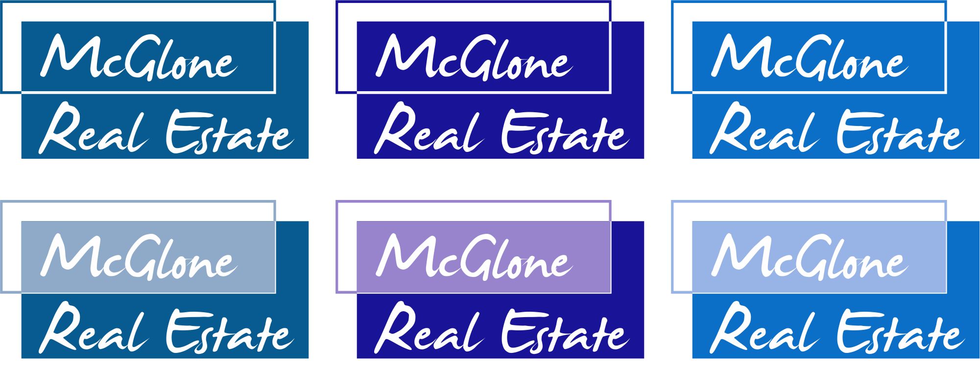 Logo Design by spirals for McGlone Real Estate | Design #51833