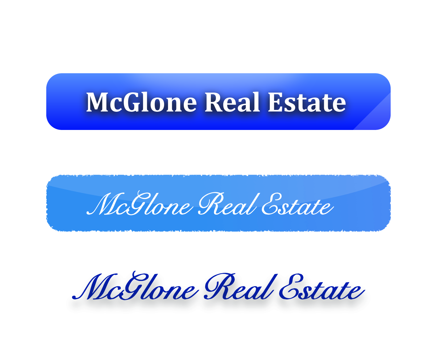 Logo-Design von Impz Designs für McGlone Real Estate | Design #51863