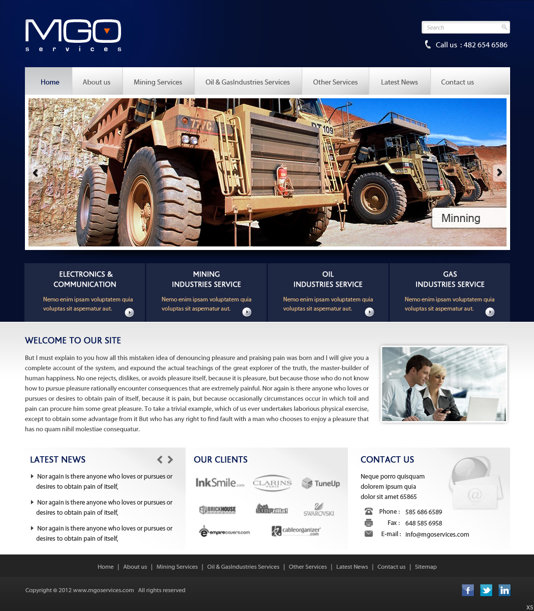 Web Design by pb for this project | Design #668638