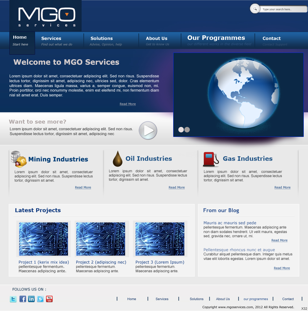 Web Design by pb for this project | Design #671590