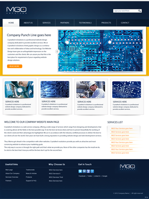 Web Design by pb for this project | Design: #673812