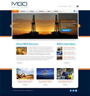 MGO Services Web Design Project | Web Design by CreativeIyke