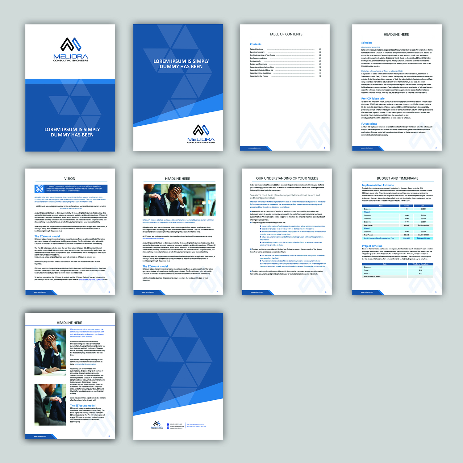 Word Template Design by kousik for this project | Design #19051501