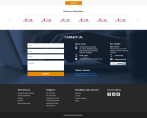 Diseño Web por CreativeCK para Used Pub & Hotel Equipment Limited | Diseño: #19093223